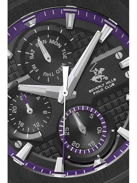 Beverly Hills Polo Club Beverly Hills Polo Club Zegarek BP3623X.651 Czarny
