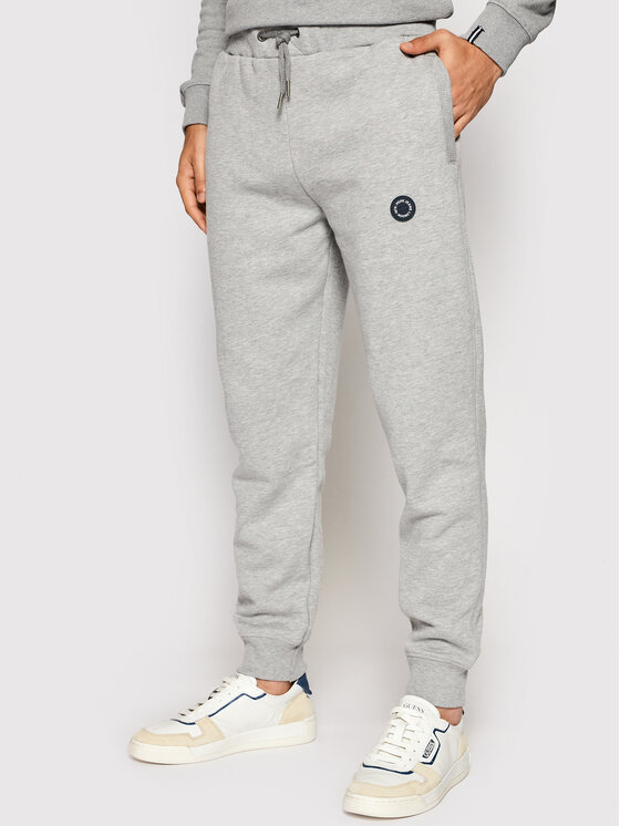 Pepe Jeans Pepe Jeans Teplákové nohavice Aaron PM211429 Sivá Regular Fit