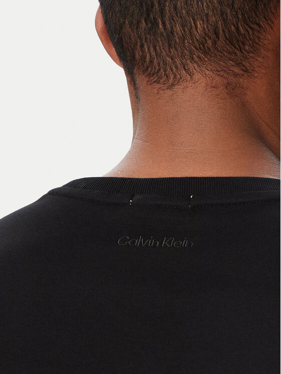 Calvin Klein Calvin Klein Pikkade varrukatega T-särk LV04LH808G Must Slim Fit