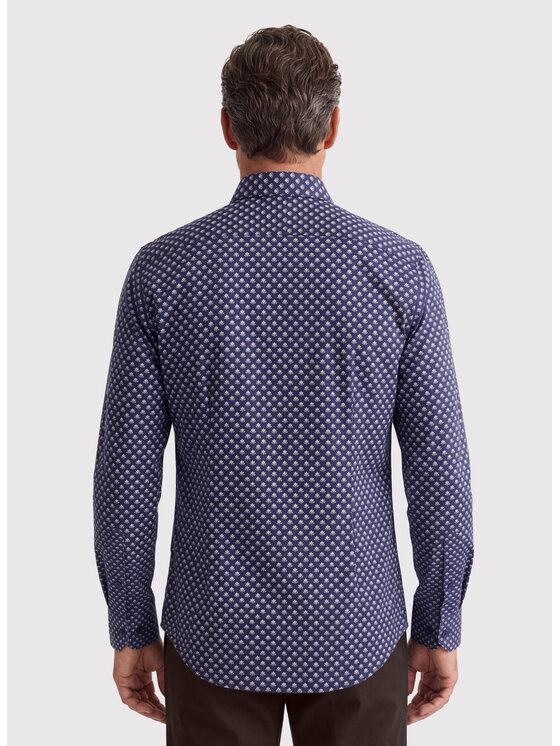 Pako Lorente Pako Lorente Koszula P26WF-1X-003 Granatowy Slim Fit