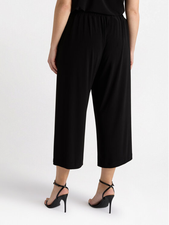 Fiorella Rubino Fiorella Rubino Pantaloni di tessuto P809L002093N033 Nero A-Line Fit