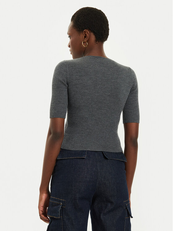 PINKO Pinko Pullover Tritone 102017 A18M Grau Regular Fit