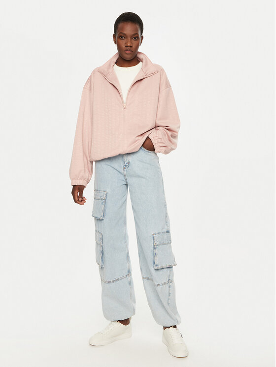 HUGO HUGO Bluza Dicole_B 50531182 Różowy Oversize