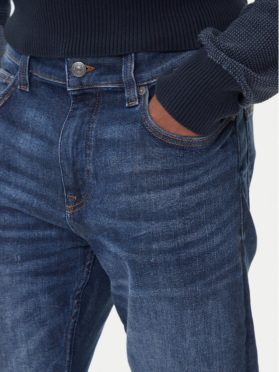 BOSS BOSS Jeansy Delaware Bo 50549523 Granatowy Slim Fit