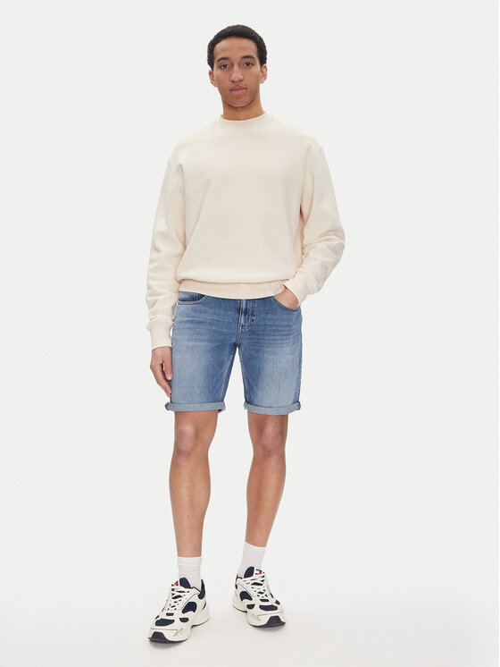 Tommy Jeans Tommy Jeans Pantaloncini di jeans Scanton DM0DM20960 Blu Slim Fit