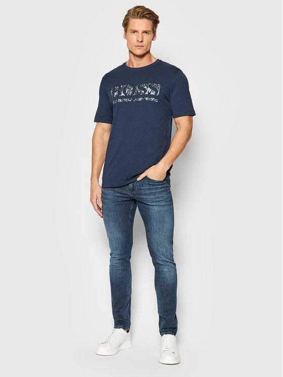 T-shirt Tee 1 50462262 Blu scuro Regular Fit