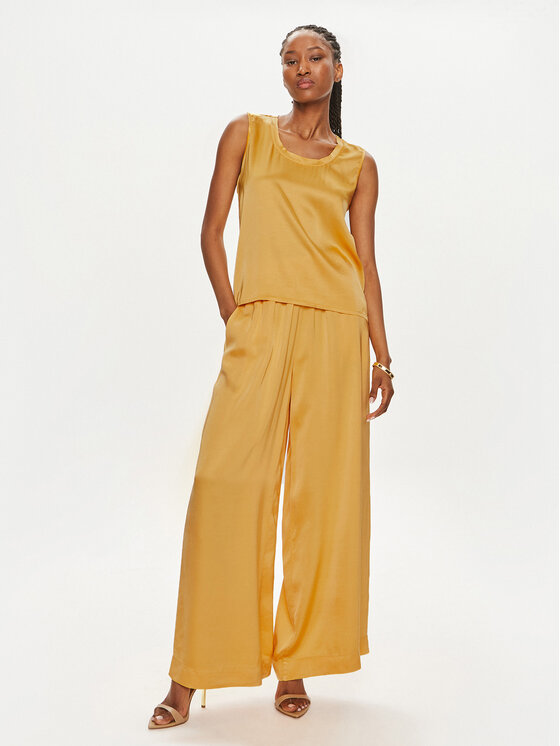 ViCOLO ViCOLO Блуза TB0038 Жълт Regular Fit