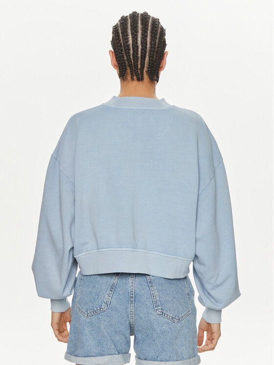 Calvin Klein Jeans Calvin Klein Jeans Majica dugih rukava J20J223079 Plava Relaxed Fit