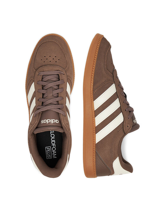 adidas adidas Sneakersy BREAKNET SLEEK JR6905 Brązowy