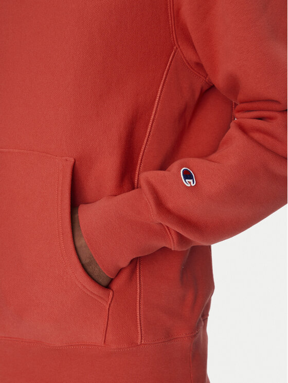 Champion Champion Majica dugih rukava 220705 Crvena Relaxed Fit