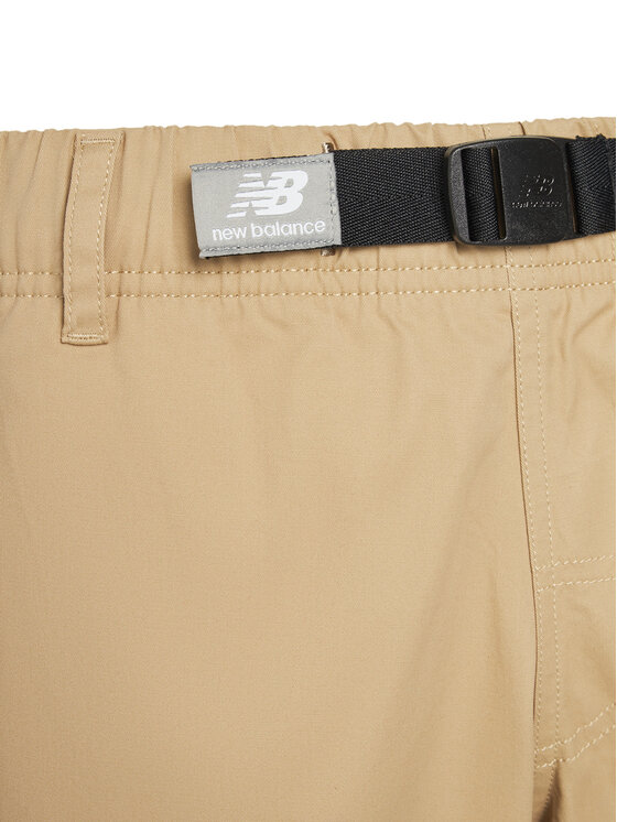 New Balance New Balance Szövet rövidnadrág MS01500 Bézs Athletic Fit