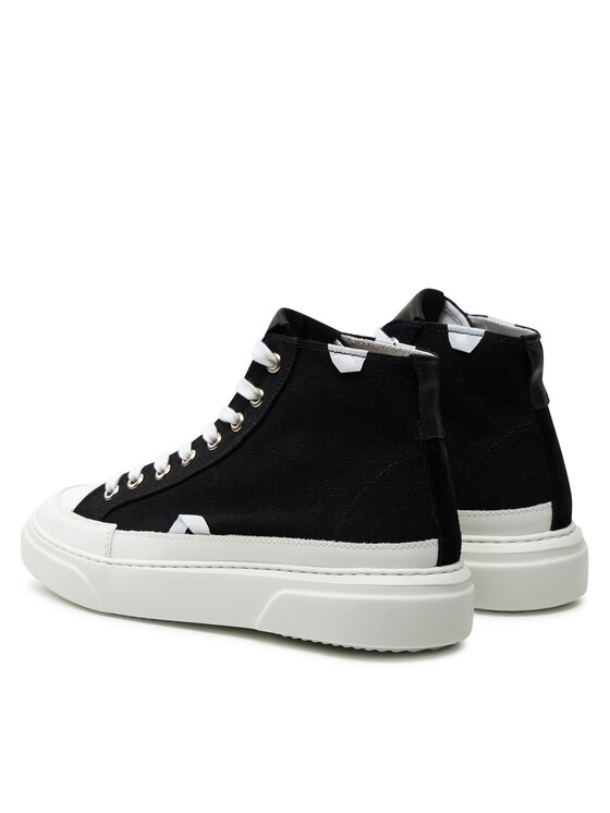 Inuikii Inuikii Αθλητικά Canvas Lex High 50103-991 Μαύρο