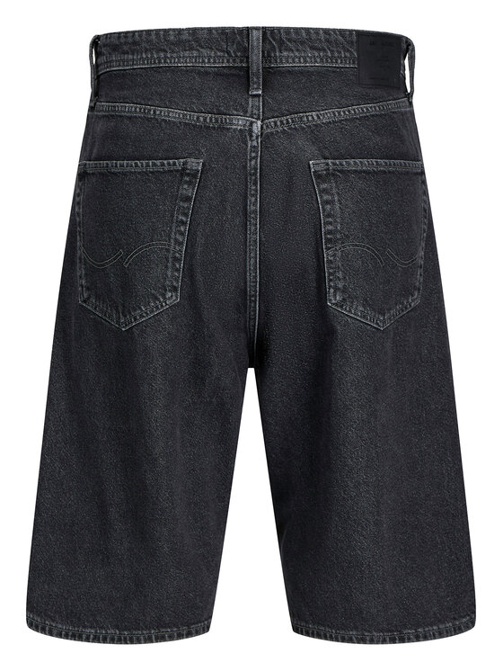 Jack & Jones Jack & Jones Szorty jeansowe Iron 12278463 Czarny Baggy Fit