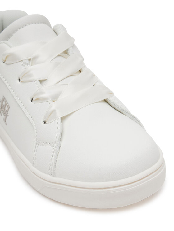 Tommy Hilfiger Tommy Hilfiger Sneakersy Low Cut Velcro Sneaker T1A9-33728-1439 S Biały
