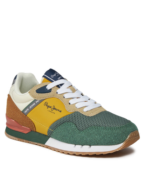 Pepe Jeans Pepe Jeans Snīkeri London Urban B PBS40002 Zaļš