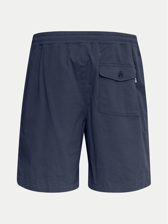 Solid Solid Шорти от плат 21108168 Тъмносин Regular Fit