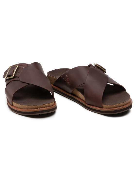 Timberland Mules sandales de bain Amalfi Vibes Slide TB0A41A1V131 Marron Modivo