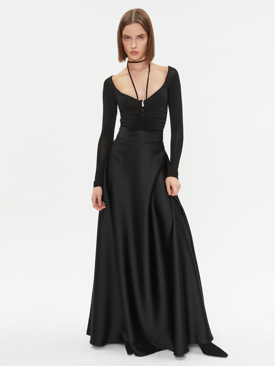 PINKO Pinko Bodi Birba 102221 A1BQ Črna Slim Fit