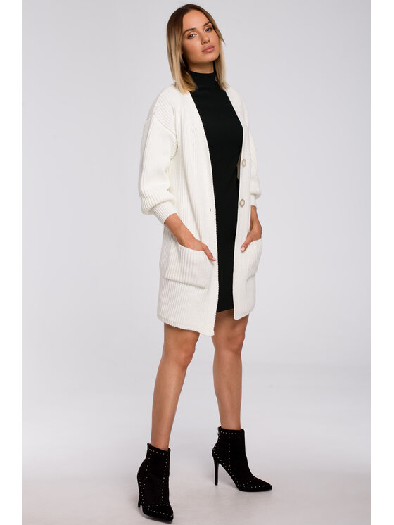 Made of Emotion Made of Emotion Cardigan M538 Bianco