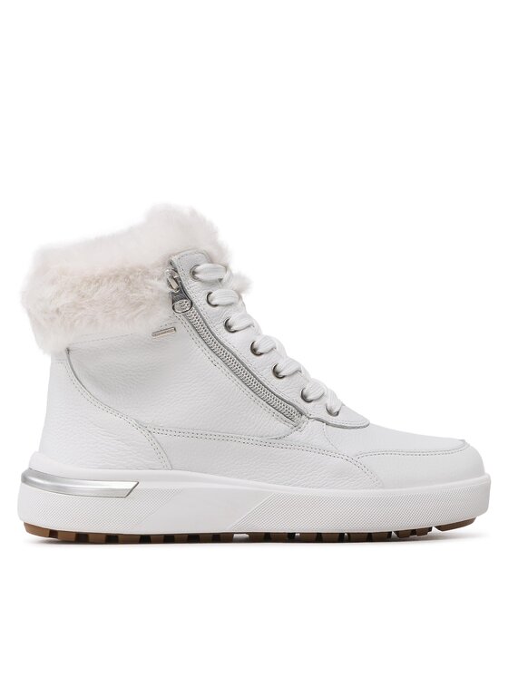 Geox Geox Polokozačky D Dalyla B Abx A D26QSA 00046 C1000 Bílá