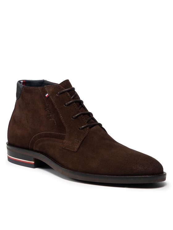 tommy hilfiger suede boots