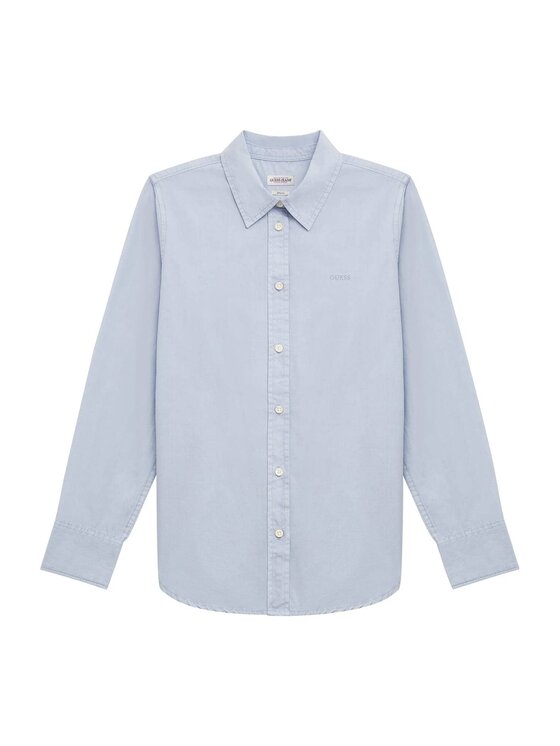 Guess Jeans Guess Jeans Top 165629 Modrá Classic Fit