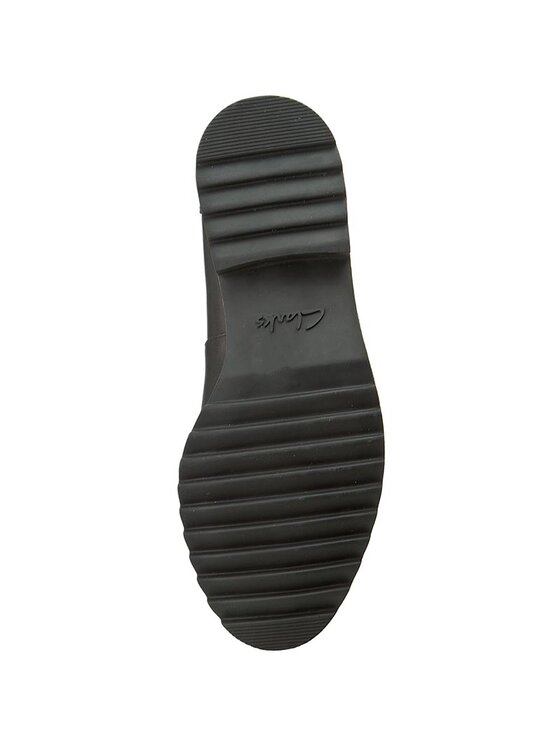 Clarks griffin hot sale milly black leather