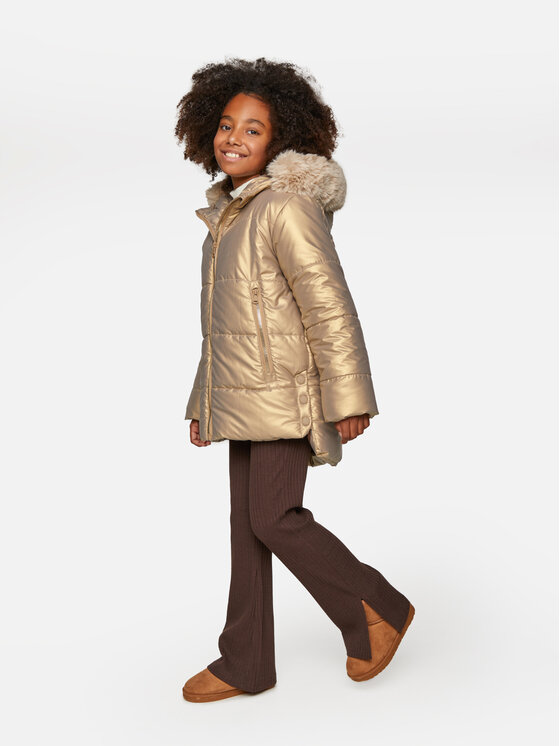 Coccodrillo Coccodrillo Zimska jakna ZC3152111OGK Zlatna Regular Fit
