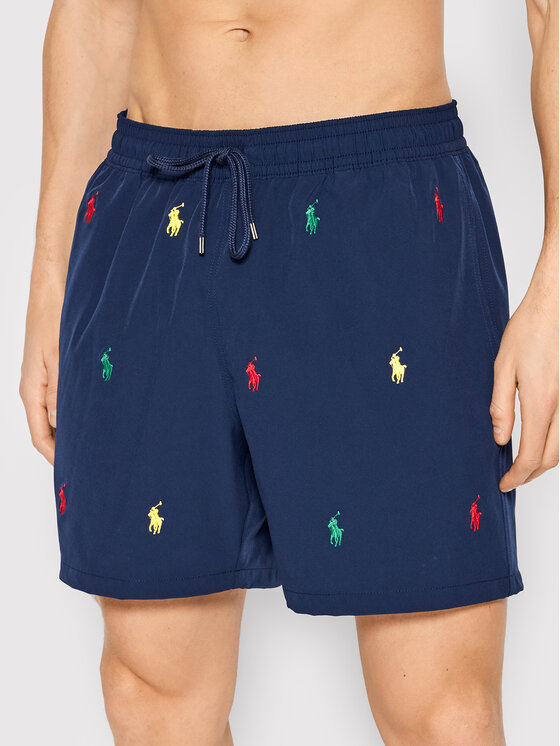 Polo Ralph Lauren Polo Ralph Lauren Plaukimo šortai 710857506001 Tamsiai mėlyna Regular Fit