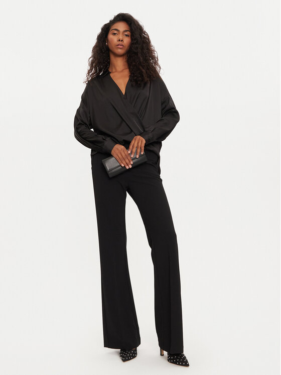 Imperial Imperial Košulja CJF4IDG Crna Loose Fit