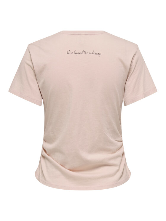 ONLY ONLY T-Shirt Lucy 15346760 Różowy Regular Fit