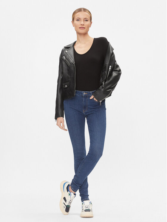 Tommy Hilfiger Tommy Hilfiger Halenka WW0WW41654 Černá Slim Fit