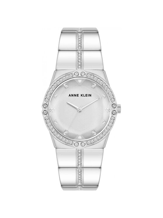 Anne Klein Anne Klein Zegarek AK-5037SVSV Srebrny
