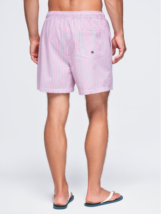 Ombre Ombre Szorty kąpielowe OM-SRSS-0214 Różowy Regular Fit