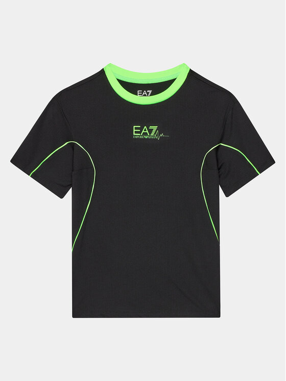 EA7 Emporio Armani EA7 Emporio Armani Marškinėliai 3DBT64 BJVEZ 1200 Juoda Regular Fit