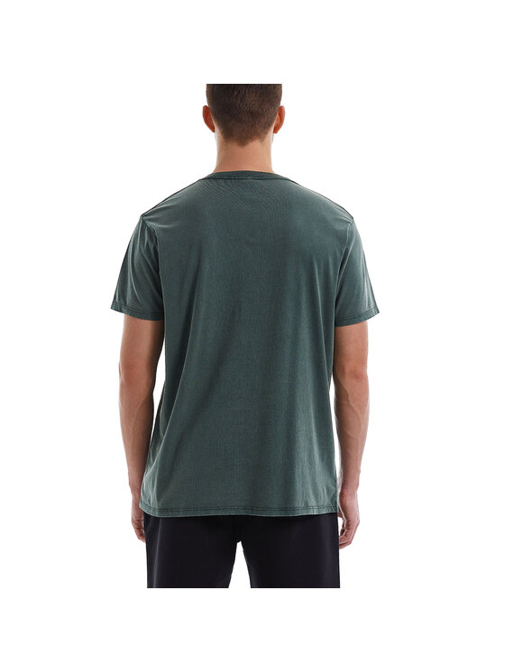 Yeaz Yeaz T-Shirt CHAWLAY T-Shirt Zielony Loose Fit