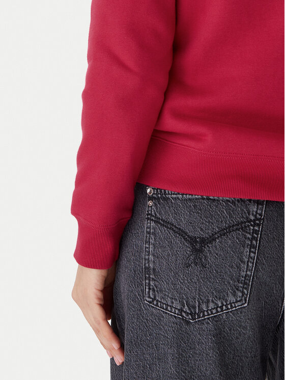 Tommy Jeans Tommy Jeans Світшот Flag DW0DW19959 Рожевий Regular Fit