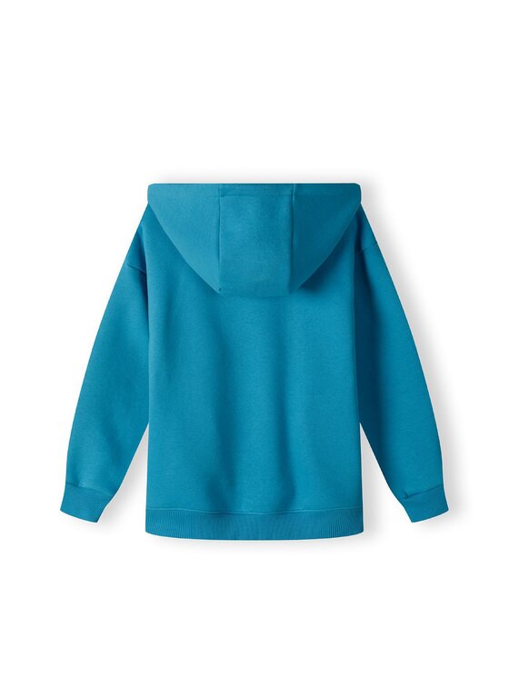 MINOTI MINOTI Bluza 19fleece72 Turkusowy Regular Fit