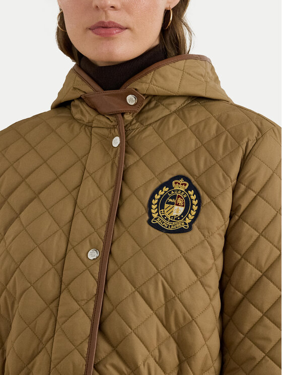 LAUREN RALPH LAUREN LAUREN RALPH LAUREN Prehodna jakna 297979534002 Rjava Straight Fit