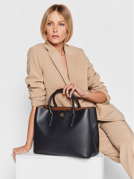 Lauren Ralph Lauren Handtasche Marcy 36 431855923002 Dunkelblau  