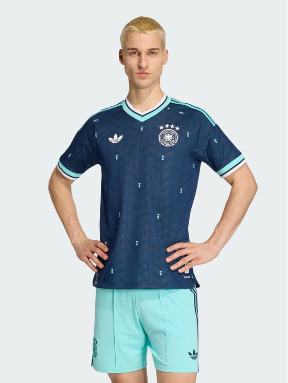 adidas adidas Koszulka techniczna 161908 Niebieski jasny Slim Fit