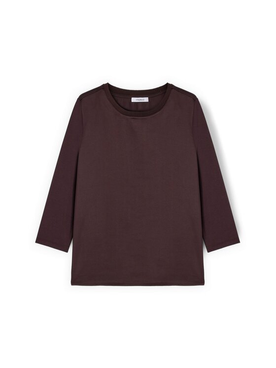 Motivi Motivi T-shirt G064W703440N032 Marrone Regular Fit