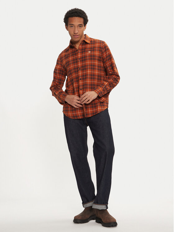 Timberland Timberland Marškiniai TB0A6V7EEHG1 Oranžinė Regular Fit