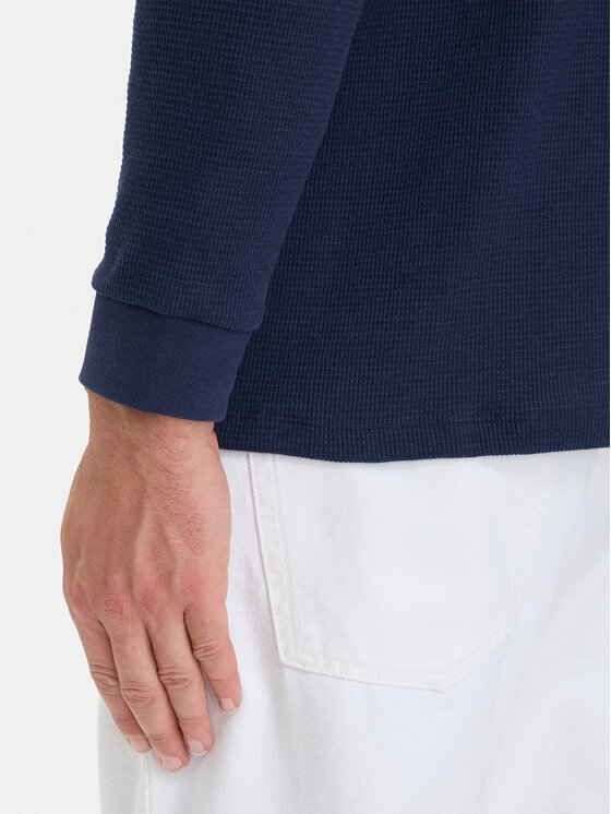 Calvin Klein Jeans Calvin Klein Jeans Marškinėliai ilgomis rankovėmis LV040EM217 Tamsiai mėlyna Regular Fit