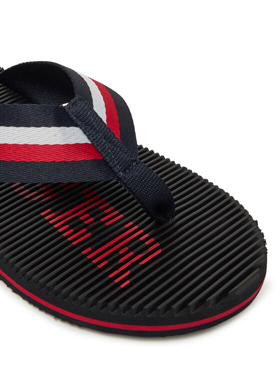 Tommy Hilfiger Tommy Hilfiger Джапанки Massage Beach Sandal FM0FM05443 Тъмносин