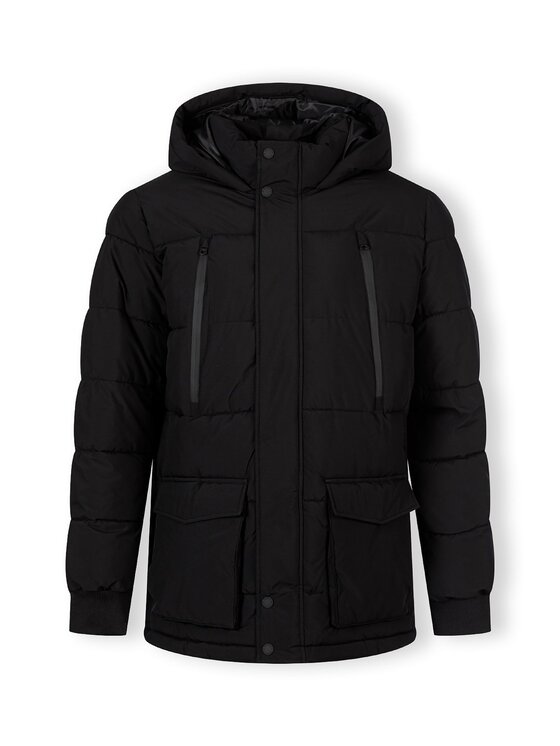 minoti minoti Kurtka zimowa 27mcoat10 Czarny Parka Fit