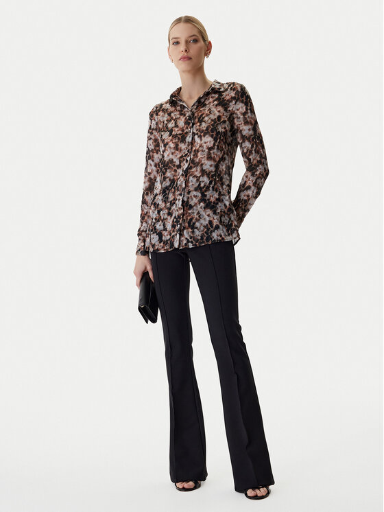 Guess Guess Сорочка W6RH73 WDW82 Коричневий Regular Fit