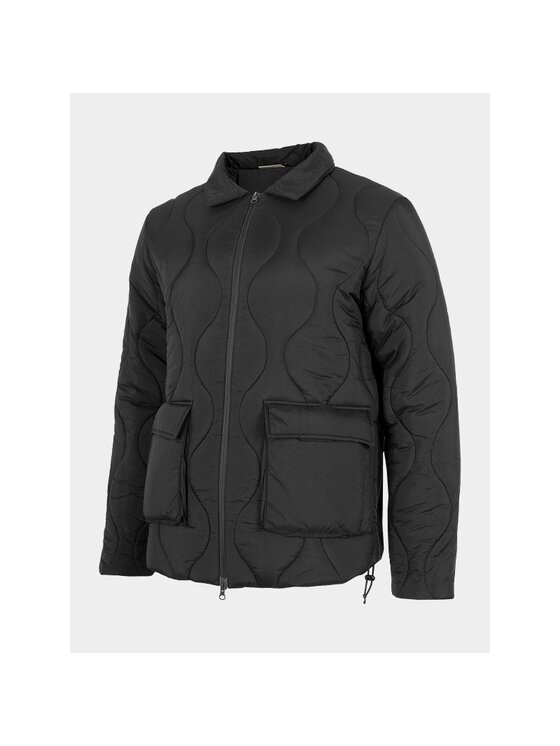 Outhorn Outhorn Vatovaná bunda TDJAM020 Čierna Regular Fit