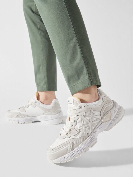 Armani Exchange Armani Exchange Sneakers XUX188 XV775 T063 Écru