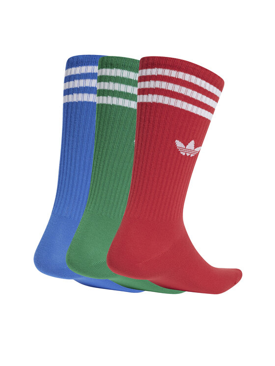 adidas adidas Комплект 3 чифта дълги чорапи мъжки High Crew JJ1985 Цветен